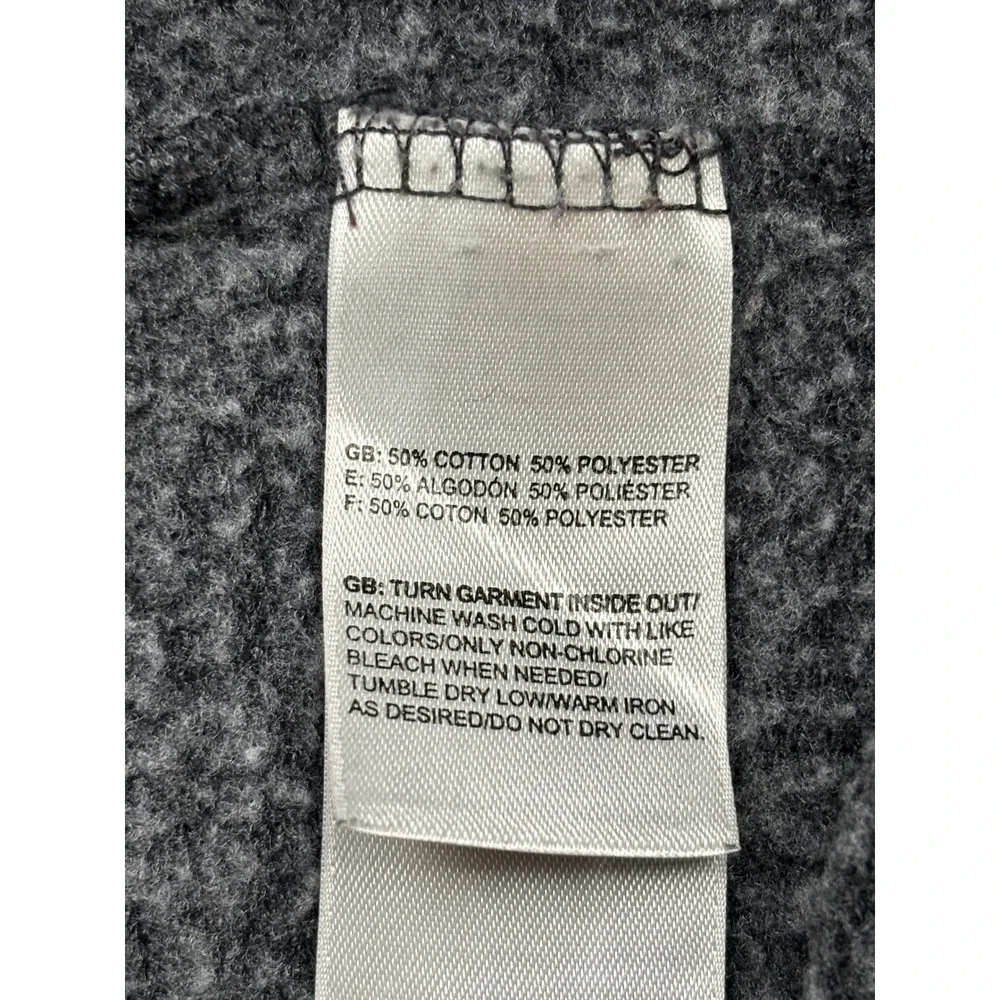 The North Face Backyard Project Hoodie Mens XLG Grey‎ USA Made Sweatshirt CME3